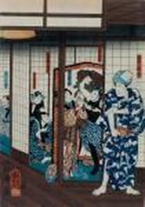 Ichiyusai Kuniyoshi Ga by Utagawa Kuniyoshi