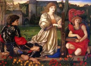 Le Chant d'Amour (Song of Love) by Sir Edward Coley Burne-Jones