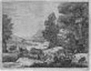 Shepherd And Shepherdess Conversing In A Landscape (mannocci 41) Shepherd And Shepherdess Conversing In A Landscape (mannocci 41)