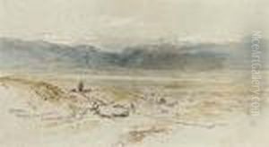 Mount Oeta And Thermopylae From Near Lamia by Edward Lear