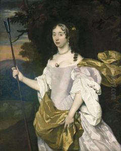Portrait Of A Lady As A Shepherdess