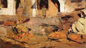 Moroccan Fruit Market by Theo van Rysselberghe