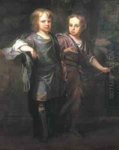 Portrait De Edmund Et Charles Fytche