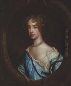 Portrait Of Anne Chester, Half-length, In A Feigned Oval