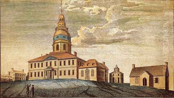 A Front View of Statehouse at Annapolis - view 1