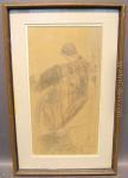 The Net Mender by Max Liebermann
