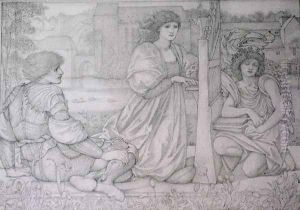 Chant d'Amour (Song of Love) by Sir Edward Coley Burne-Jones