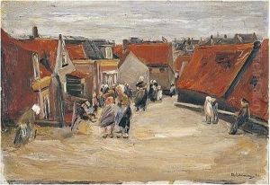 Strasse In Scheveningen (street In Scheveningen) by Max Liebermann