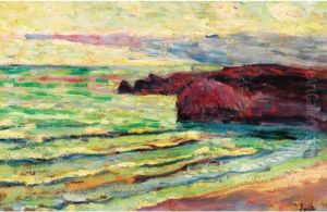 Bord De Mer by Maximilien Luce