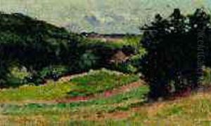 Paysage A La Clairiere, Circa 1905 by Maximilien Luce