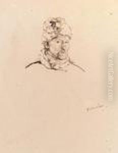 Portrait Of A Man In A Fur Hat