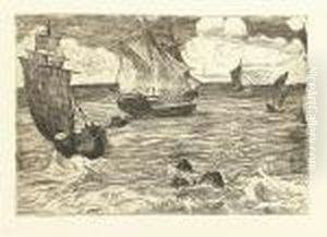 Marine. by Edouard Manet