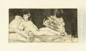 Olympia. by Edouard Manet