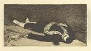 Le Torero Mort. by Edouard Manet
