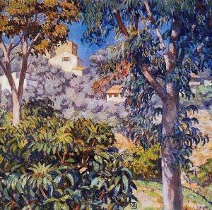 Noon Landscape by Theo van Rysselberghe