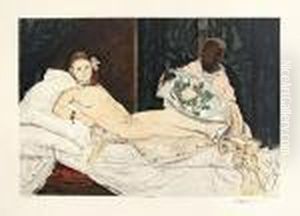 L'olympia by Edouard Manet