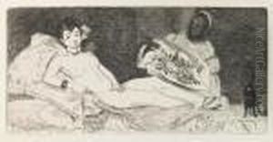 L'olympia by Edouard Manet