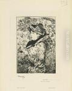 Jeanne (le Printemps). by Edouard Manet