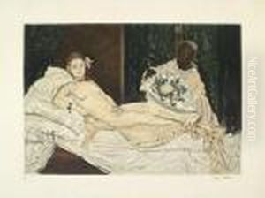 Olympia. by Edouard Manet