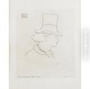 Untitled (portrait Of A Man) by Edouard Manet