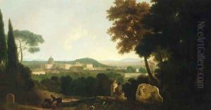 Rome from the Villa Madama I by Richard Wilson