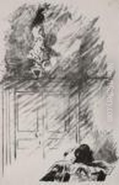Le Corbeau Sur Le Buste - view 1