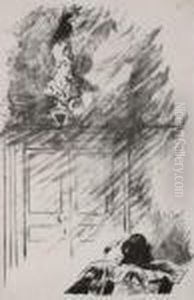 Le Corbeau Sur Le Buste