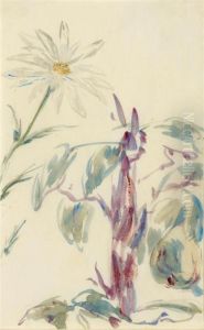 Marguerites. by Edouard Manet