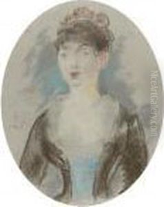 Portrait De Madame Michel Levy by Edouard Manet