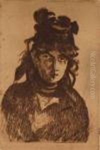 Berthe Morisot by Edouard Manet