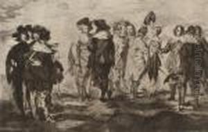 Les Petits Cavaliers (guerin 8; Harris 5) by Edouard Manet