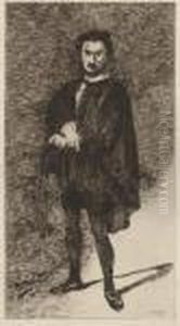L'acteur Tragique (rouviere Dans Le Role D'hamlet)