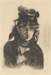 Berthe Morisot (guerin 59; Harris 75) by Edouard Manet