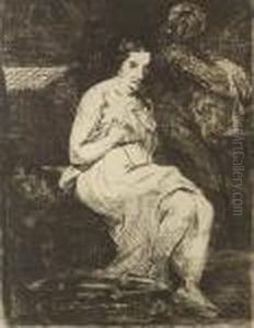 La Toilette (guerin 26; Harris 20) by Edouard Manet
