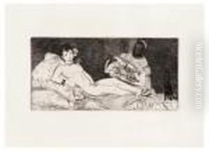 Olympia (g.39;h.53) by Edouard Manet