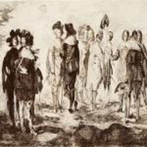 "les Petits Cavaliers" by Edouard Manet