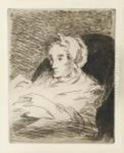 La Convalescente (g. 65; H. 85) by Edouard Manet