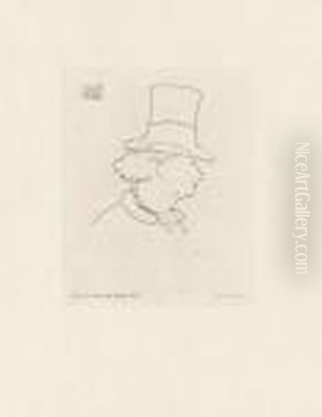 Homme De Profil. - view 1