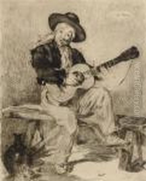 The Spanish Singer (guerin 16; Harris 12) - view 1