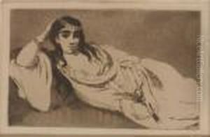 L'odalisque by Edouard Manet