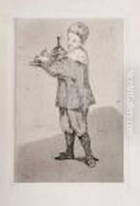 Title: Enfant Portant Un Plateau, State Ii Of Iii by Edouard Manet