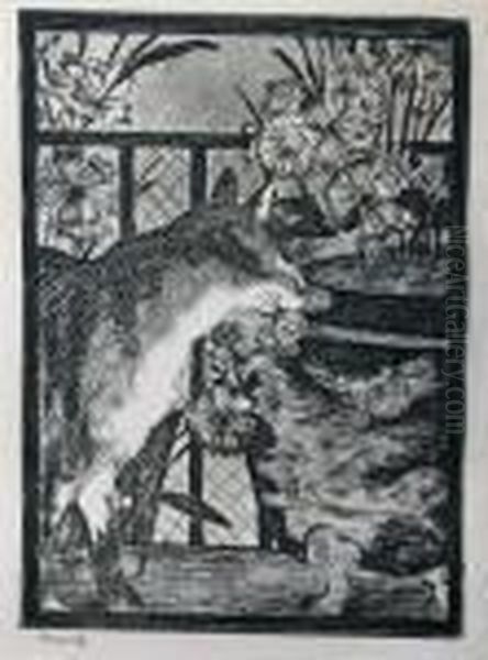 Le Chat Et Les Fleurs - view 1
