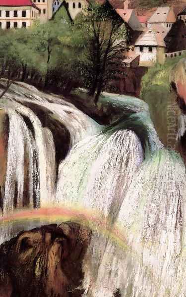 Jajcei vízesés (részlet), 1903 - view 1