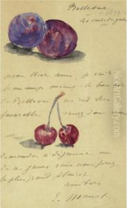 Lettre A Albrecht Hecht by Edouard Manet