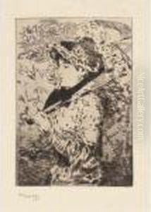 Jeanne (le Printemps) (harris 88) by Edouard Manet