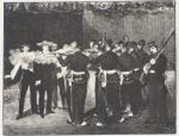 Execution Of Maximillian (harris 54; Guerin 73) - view 1