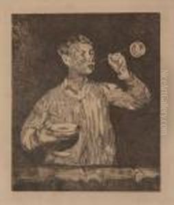 The Boy With The Soap Bubbles (l'enfant Aux Bulles De Savon) by Edouard Manet