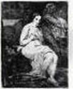 La Toilette. 1862 by Edouard Manet