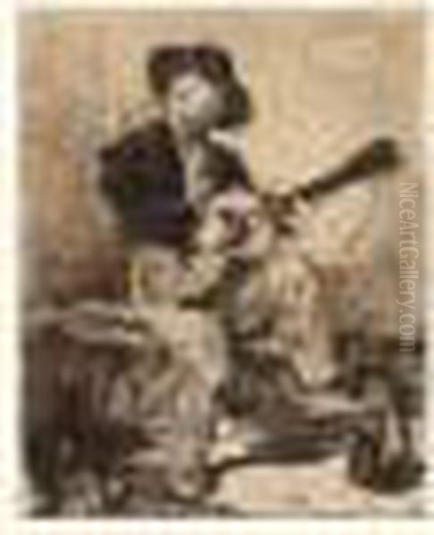 Le Chanteur Espagnol, Circa 1860 - view 1