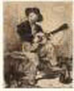 Le Chanteur Espagnol, Circa 1860 thumbnail
